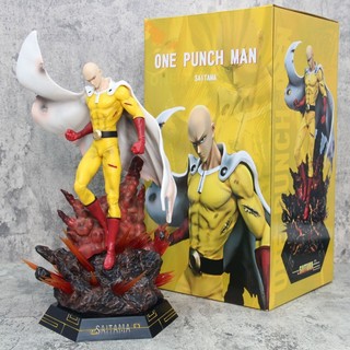 Mô hình anime One Punch Man - Thầy giáo Saitama GK có thể phát sáng, hàng phát đi từ Hà Nội 45CM