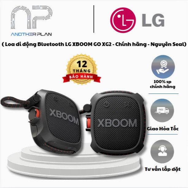 Loa Bluetooth LG XBOOM GO XG2 – Âm thanh bùng nổ, nhỏ gọn tiện lợi