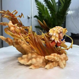 Mô hình tượng Dragon Fist Super Saiyan 3 Goku - Cảnh phóng chiêu Long Quyền (Hàng phát đi từ Hà Nội