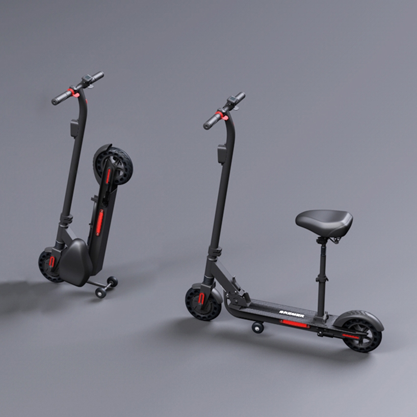 Xe scooter điện xếp gọn BREMER pin 36v, xe scooter điện dành cho thanh ...