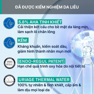 [HÀNG CÔNG TY] Serum giảm mụn, kháng khuẩn Uriage Hyseac Booster Anti-Imperfect Serum (30ml)
