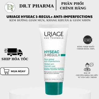 [HÀNG CÔNG TY] Kem Dưỡng Kiềm Dầu, Giảm Mụn Uriage Hyseac 3-Regul Global Skincare (40ml)
