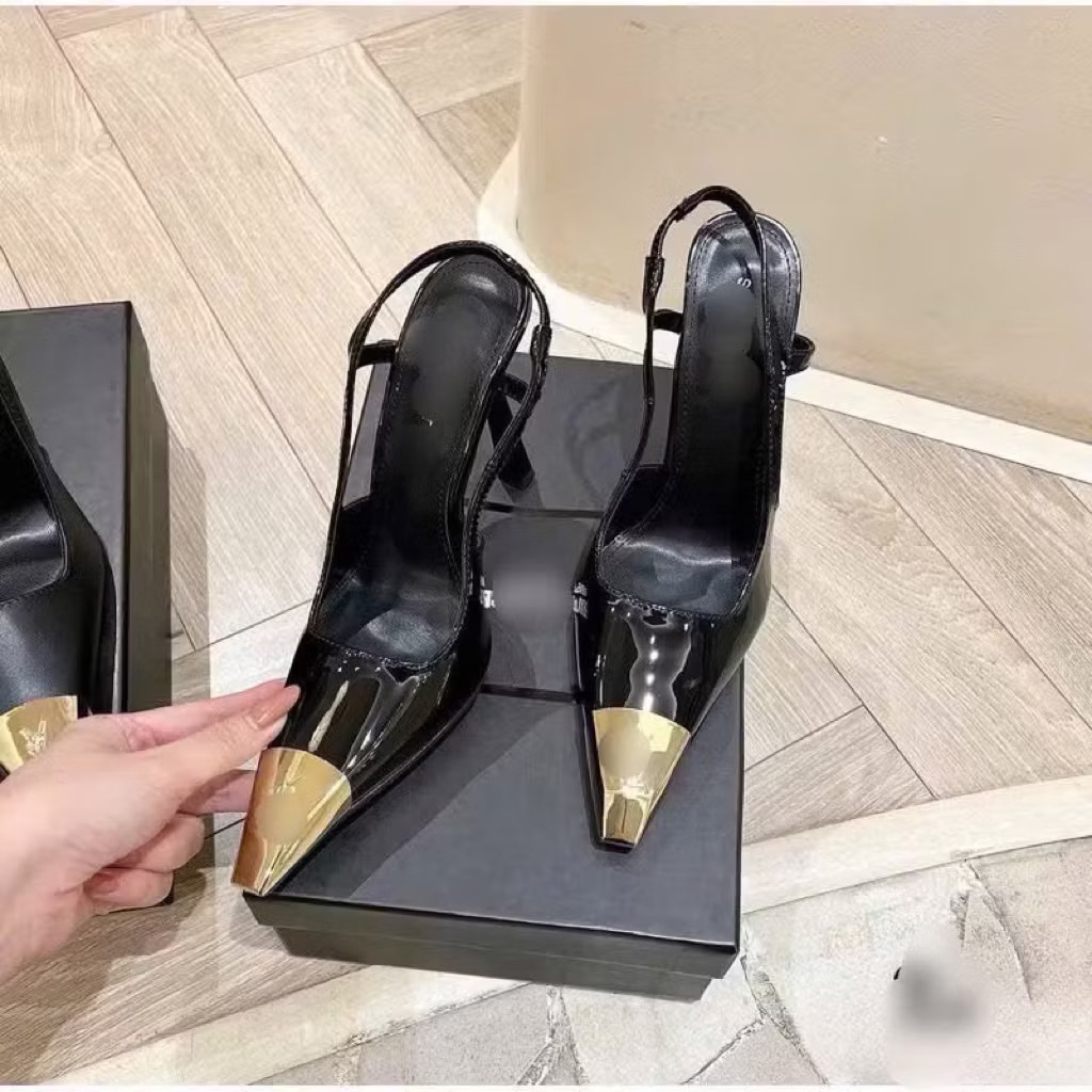 Sandal mũi vàng 9cm-11cm Qccc