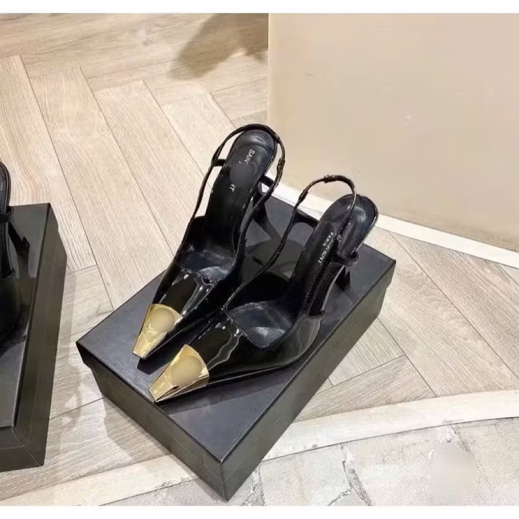 Sandal mũi vàng 9cm-11cm Qccc