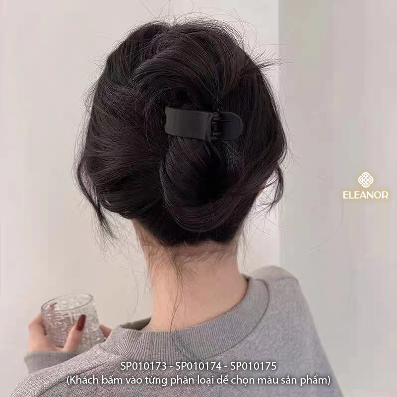 Kẹp tóc nữ Eleanor Accessories trơn đơn giản basic kẹp càng cua phụ kiện tóc 10173