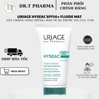 [HÀNG CÔNG TY] Sữa chống nắng cho da dầu, mụn Uriage Hyseac SPF50+ UVB+UVA Fluide (50ml)