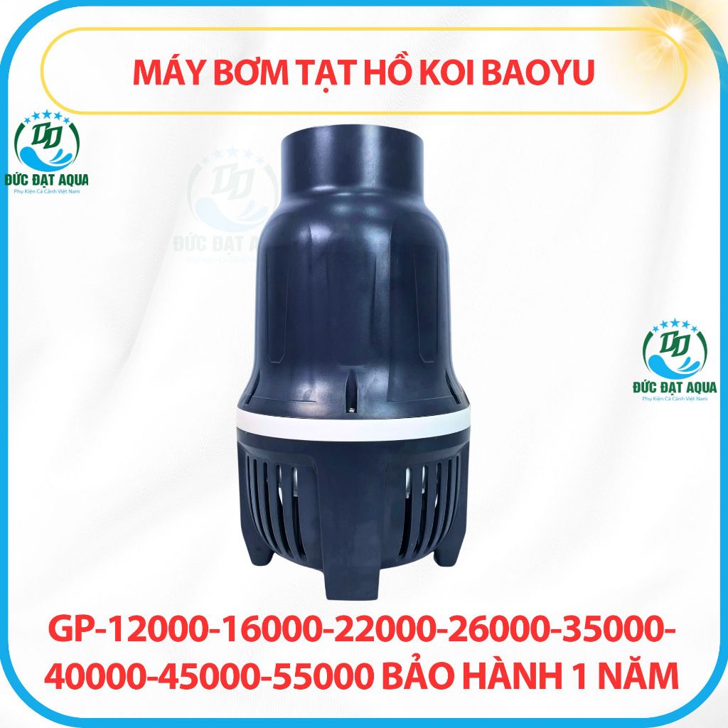 Máy bơm tạt hồ koi baoyu GP-12000-16000-22000-26000-35000-40000-45000-55000 bảo hành 1 năm 7