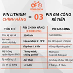 [Hỏa tốc HCM] Xe điện gấp gọn G-Force C14 bỏ cốp tiện lợi. Xe đạp trợ lực điện 3 chế độ. BH 12 tháng — ảnh 5