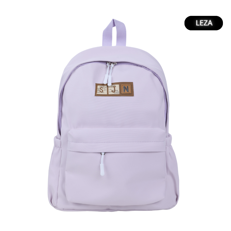 Balo đi học nữ LEZA balo ulzzang Hot Trend SJN trơn basic, nhỏ gọn, đáng yêu