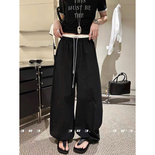 [DEAL MỞ BÁN] Quần Ống Rộng Kaki Gió Hàn mềm mịn siêu mát Cạp viền dây rút dễ mặc tôn dáng m066