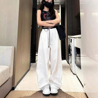 [DEAL MỞ BÁN] Quần Ống Rộng Kaki Gió Hàn mềm mịn siêu mát Cạp viền dây rút dễ mặc tôn dáng m066