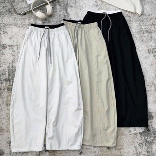 [DEAL MỞ BÁN] Quần Ống Rộng Kaki Gió Hàn mềm mịn siêu mát Cạp viền dây rút dễ mặc tôn dáng m066