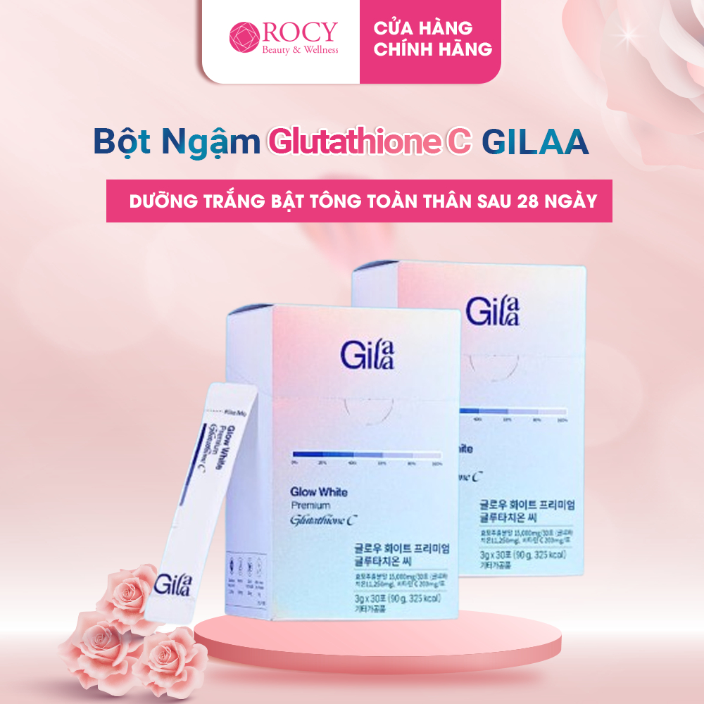 COMBO 3 Hp Bt Ngm Trng Da Glutathione C GILAA (3g x30 gi) | Shopee  Vit Nam