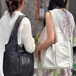 Mua hộ Hàn Quốc Matin Kim  Túi tote xếp li Túi nách Túi đôi Túi tote Túi vai đơn Kích thước nhỏ cộng với túi chéo Túi bê