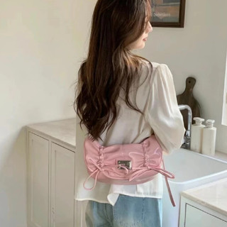 Miễn phí vận chuyển Hàn Quốc Matin kim  Bow Bow túi gấp túi tote nhỏ thiết kế thương hiệu matinkim Bowknot vỏ bọc nách t