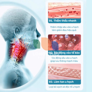 Kem Tan Hạch Bạch Huyết Nhật Bản Tan U Hạch Nút Lymphatic Giảm Sưng U Hạch Viêm Hạch Lưu Thông Mạch Máu
