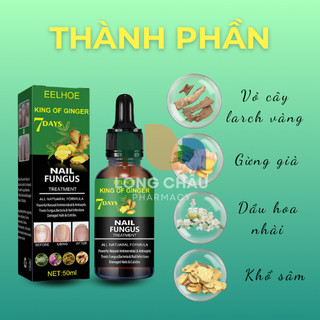 Serum Huyết Thanh Diệt Nấm Móng EELHOE Nail Fungus Thảo Dược Tự Nhiên Xử Lý Nấm Móng, Khoẻ Móng, Thối Bọng Móng 30ml