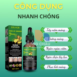 Serum Huyết Thanh Diệt Nấm Móng EELHOE Nail Fungus Thảo Dược Tự Nhiên Xử Lý Nấm Móng, Khoẻ Móng, Thối Bọng Móng 30ml