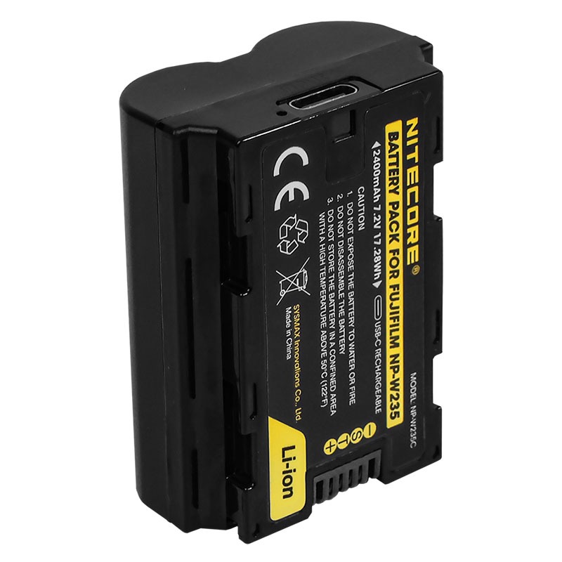 Pin Nitecore NP-W235 cho các máy ảnh Fujifilm dùng pin Fujifilm NP-W235 | BigBuy360 - bigbuy360.vn