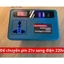 ĐẾ CHUYỂN ĐỔI NGUỒN ĐIỆN PIN 21V RA 110V 220V CHÂN PIN 4CM - Bộ chuyển đổi điện áp, tương thích chân pin phổ thông