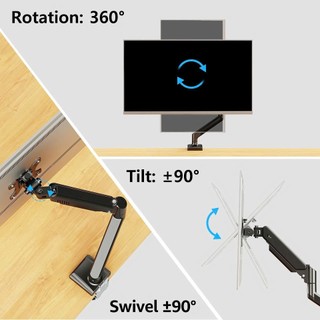 Giá Treo Màn Hình 17-34 Inch (2-15kg) Xoay 360° - Điều Chỉnh Đa Hướng Linh Hoạt