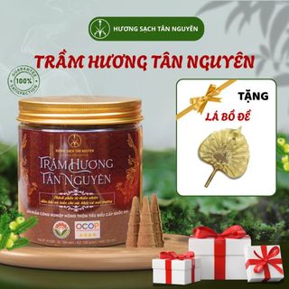 Nụ Trầm Hương Tân Nguyên – Hộp 100 Viên, Trầm Sạch Huế Tự Nhiên, OCOP 4 Sao ,Hương Trầm Thư Giãn – Xông Phòng Thanh Lọc