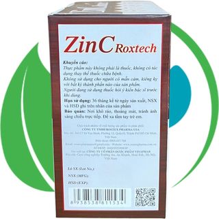 Zin C Roxtech Nâu - Rostex - Vinaphar - Vitamin Phục Hồi