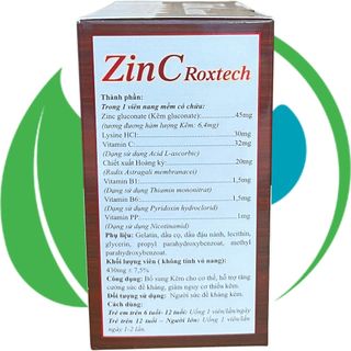 Zin C Roxtech Nâu - Rostex - Vinaphar - Vitamin Phục Hồi