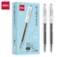 Bút gel ngòi ST Deli ngòi 0.5mm viết trơn tru mượt mà nâng cấp 2025 mực đen cho học sinh văn phòng