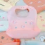 Combo 3 Yếm máng, yếm ăn dặm silicon hàn cao cấp họa tiết xinh xắn cho bé yêu Bahu_Baby