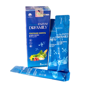 Nước Uống Enzym Tiêu Hóa DrFamily Hỗ Trợ Đường Ruột, Tăng Đề Kháng Cho Người Tiêu Hóa Kém, Biếng Ăn