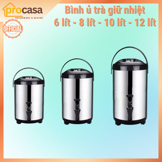 Bình ủ trà - giữ nhiệt dung tích 6 lít - 8 lít - 10 lít - 12 lít