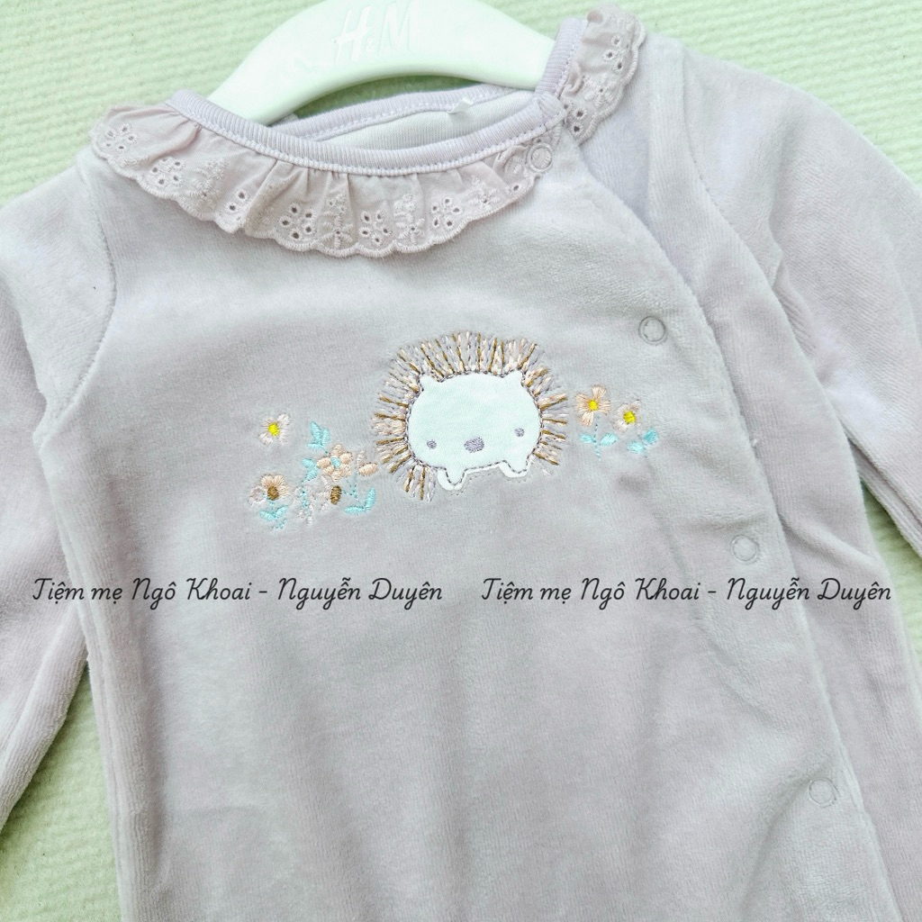 [MD15] Body sleep liền tất nỉ nhung hãng CHESS xuất xịn cho bé yêu