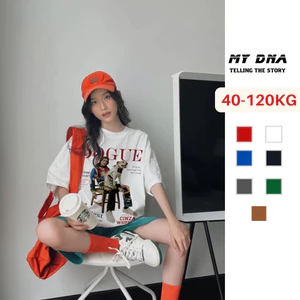 Áo thun áo phông bigsize 110kg nam nữ 2026 basic tee cao cấp local brand unisex form rộng vải cotton MY DNA DOGUE