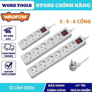 WADFOW Ổ cắm 3-5-6 cổng / WEJ7303 , WEJ7305 , WEJ7306