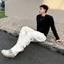 Quần Cargo Pant Kaki 300gsm DINOMAN , Quần Túi Hộp Nam Nữ Ống Rộng Basic QTH01