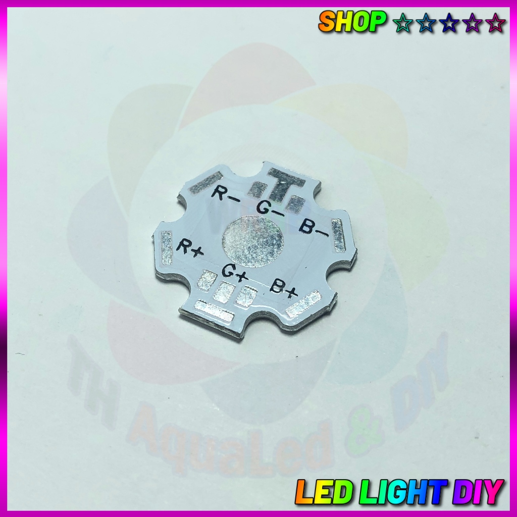 Mạch led đơn RGB 6 chân 20mm Đế led đơn 3 kênh 6 dùng cho đèn led RGB ...