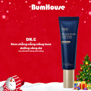 Kem chống nắng Dr.G Black Snail Glutathione Tone Up Sun SPF50+ PA++++ nâng tông dưỡng sáng da 10ml/50ml