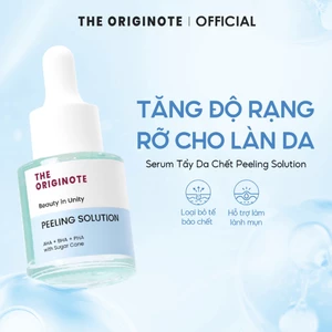 Serum tẩy tế bào chết The Originote peel da mặt dưỡng ẩm da mặt cải thiện kết cấu da dung tích tinh chất 20ml