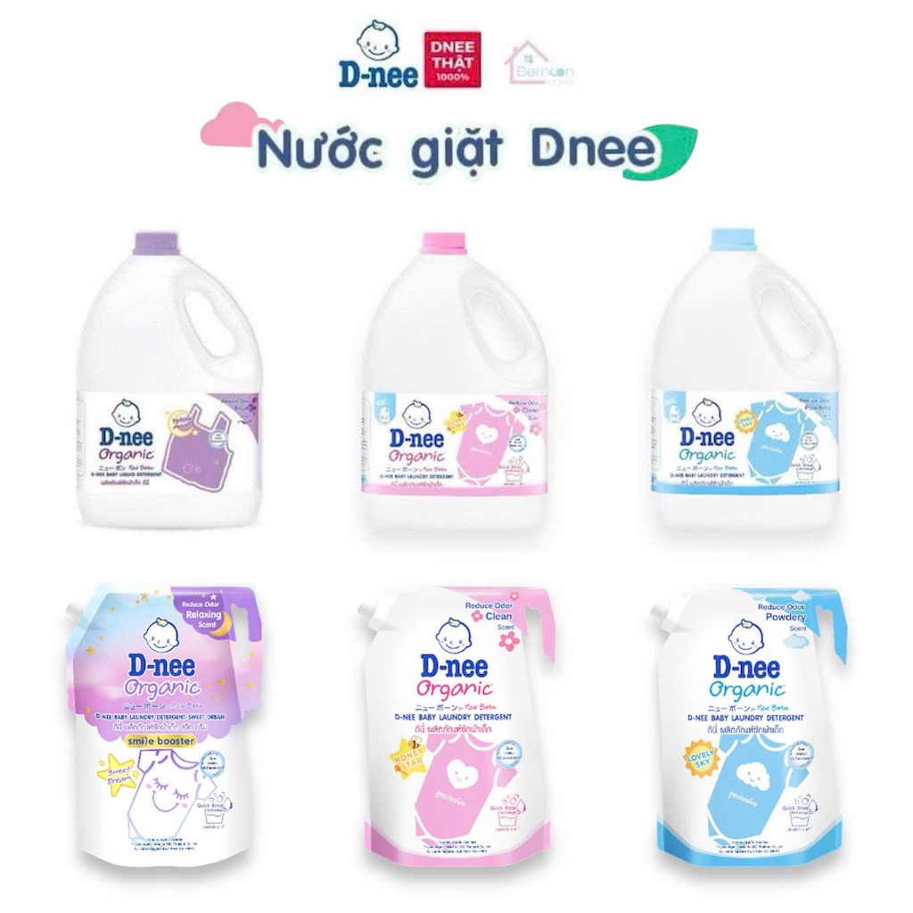 Nước giặt Dnee Thái Lan 3000ml , 3600ml - Chính hãng | Shopee Việt Nam