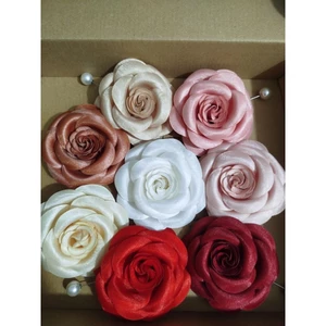 Tag Hoa Hồng Cài Váy Áo Lớn 10cm Kim Thoa Design