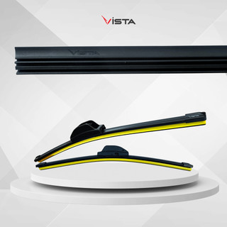 Bộ Phận Của Cần Gạt Nước Ô Tô: Lưỡi Gạt Nước Mưa Chất Liệu Silicon - Thương Hiệu VISTA - Siêu Sạch - Dễ Tháo Lắp