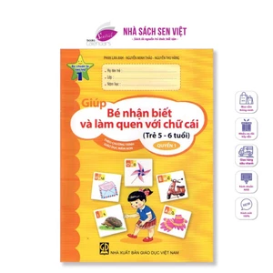 Sách hoạt động tạo hình, giúp trẻ làm quen với toán, chữ cái qua hình vẽ, con số (MẪU 2023) - MTTT