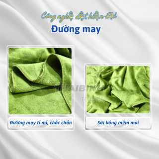 Khăn Trải Giường, khăn tắm Spa THAI BINH TOWEL Chất Liệu Dày Dặn, Mềm Mịn Chuyên Dùng Cho Spa Làm Đẹp