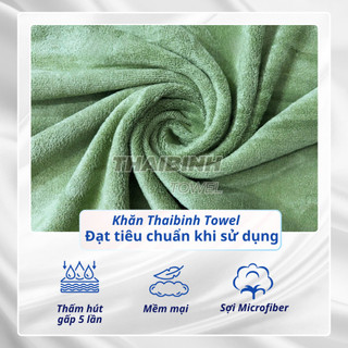 Khăn Trải Giường, khăn tắm Spa THAI BINH TOWEL Chất Liệu Dày Dặn, Mềm Mịn Chuyên Dùng Cho Spa Làm Đẹp