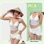 Set 3 món bikini lưới mảnh phối kèm chân váy MCA phong cách mùa hè đi biển S076