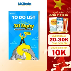 Unibooks - Sổ Tay Kế Hoạch - To Do List 30 Ngày Phát Triển Bản Thân, Biến Ước Mơ Thành Sự Thật