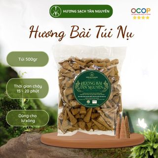 Nụ hương bài Tân Nguyên, nhang xông phong thuỷ, nụ bài sạch hộp 500g xông nhà thanh lọc khí