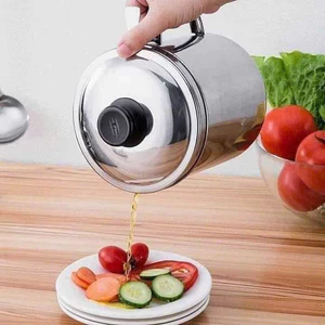 CA LỌC DẦU INOX DUNG TÍCH 1.2 LÍT TIỆN DỤNG