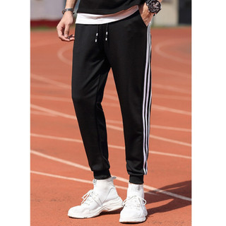 Quần dài jogger ⚡️ SIÊU PHẨM MỚI ⚡️ QUAN THỂ THAO NAM PHỐI NHIỀU MÀU vải thun NỈ đen XÁM có túi đẹp C1